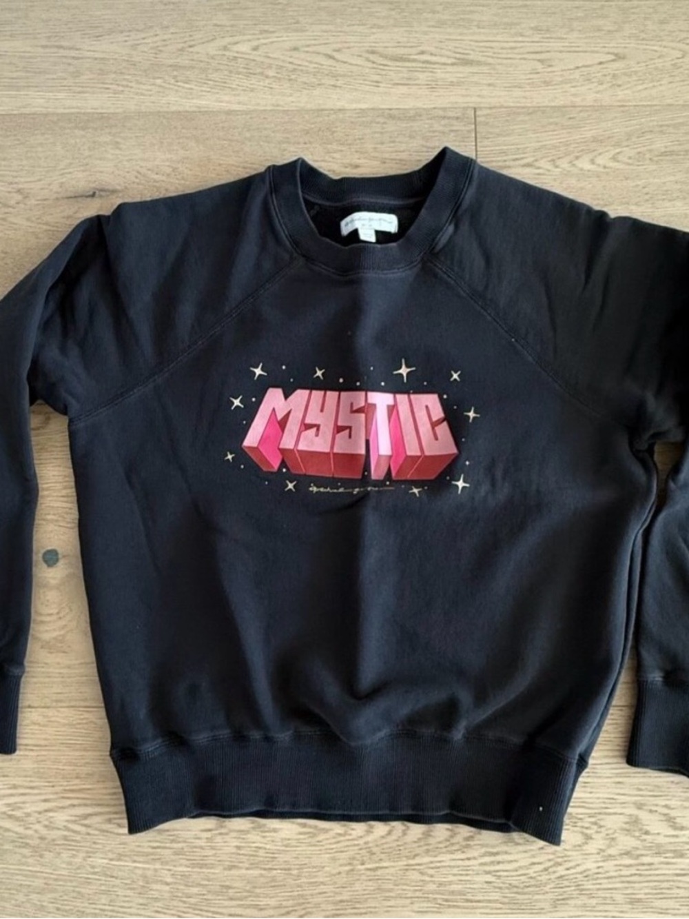 Spiritual Gangster Black
Sweatshirt with Pink 'Mystic' Graphic
Medium